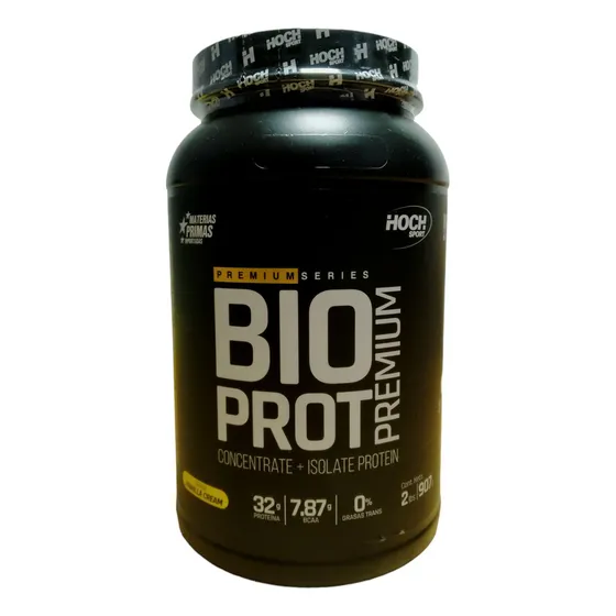 Suplemento en polvo HochSport Premium Series Proteínas sabor vainilla cream x 907g
