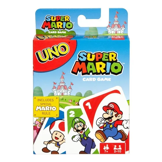 Juego De Cartas Uno Mario Mattel