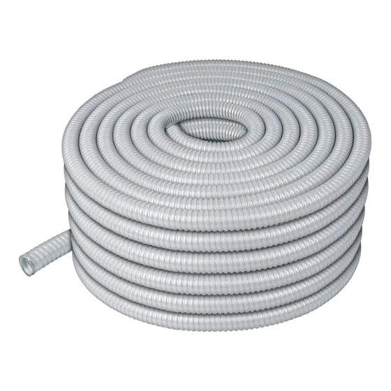 Tubo Flexible Recubierto Pvc 1', Rollo 50 M, Volteck 47323