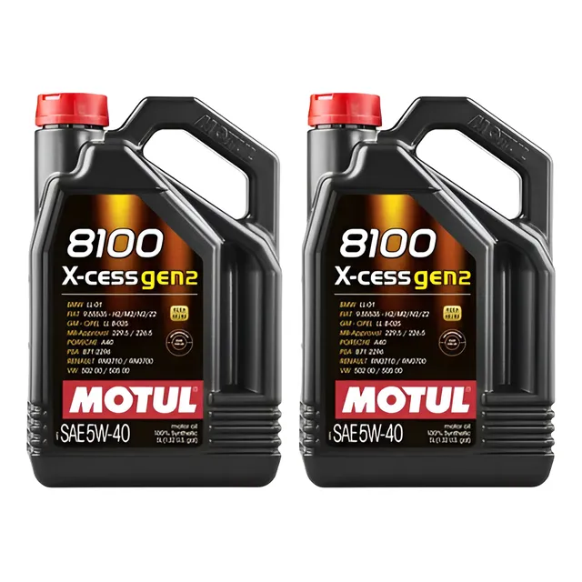 Aceite Motul 8100 Xcess 2 Bidones 10lts Sintético 5w40