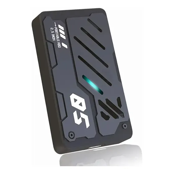 HD Externo Portátil 1 TB Gllai USB 3.0 para PS4 e PS5 Com RGB