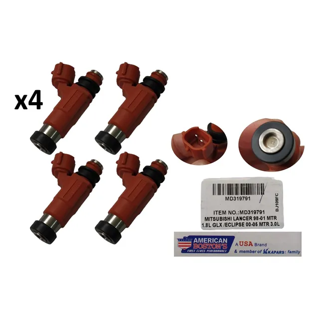 Inyector Gasolina Lancer Glx Cvt Cs3 Ck4 Ck5 Mirage 4huec X4
