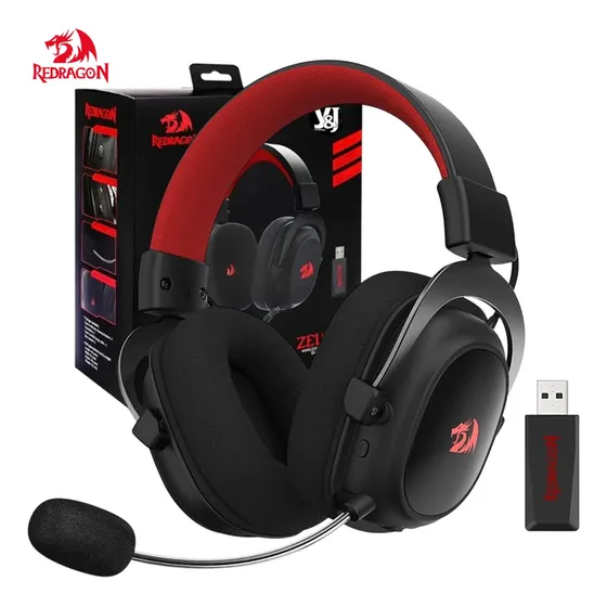 Audífonos Gamer Inalambrico Zeus Pro