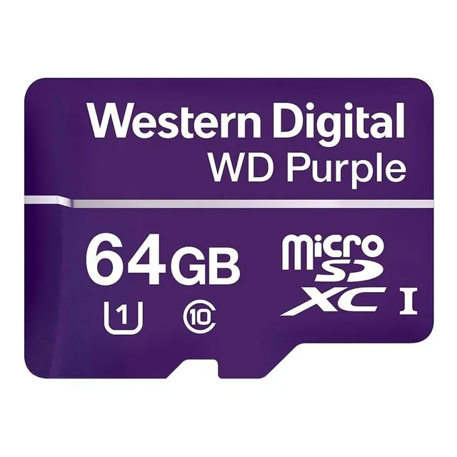 Tarjeta de memoria Western Digital WDD064G1P0A WD Purple 64GB