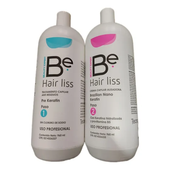 Kit Keratina Hair Liss Original De Litro Nueva Presentación