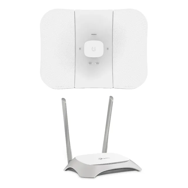 Paquete De Ubiquiti Litebeam M5 23 Dbi  Lbem523 + Router 840