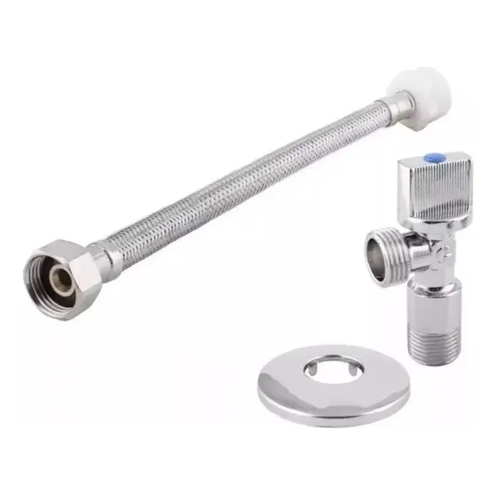 Kit Flexible Llave Angular 1/2 X 15/16 X 35cm Taumm