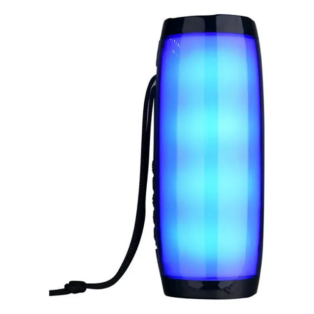 Equipo De Música Bluetooth Con Luces Led De Colores