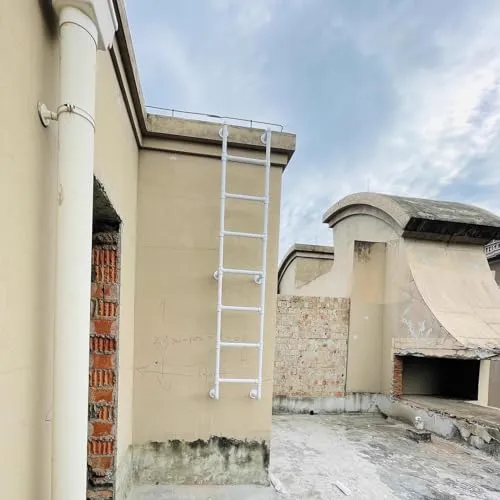 Escalera Escape Emergencia Para Casa 2 Piso Incendio Pared