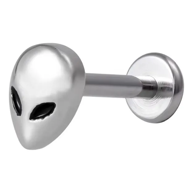Piercing Alien Helix Labret Lóbulo Tragus En 4 Colores