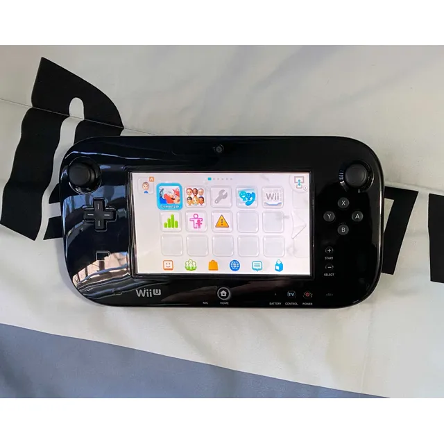 Nintendo Wii U 32gb Con 4 Juegos De Regalo Negro
