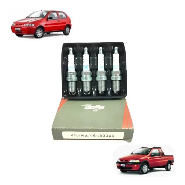 Jg Vela Ignição Bkr5ekc Palio/strada 1.6 8v Ngk - 46480309