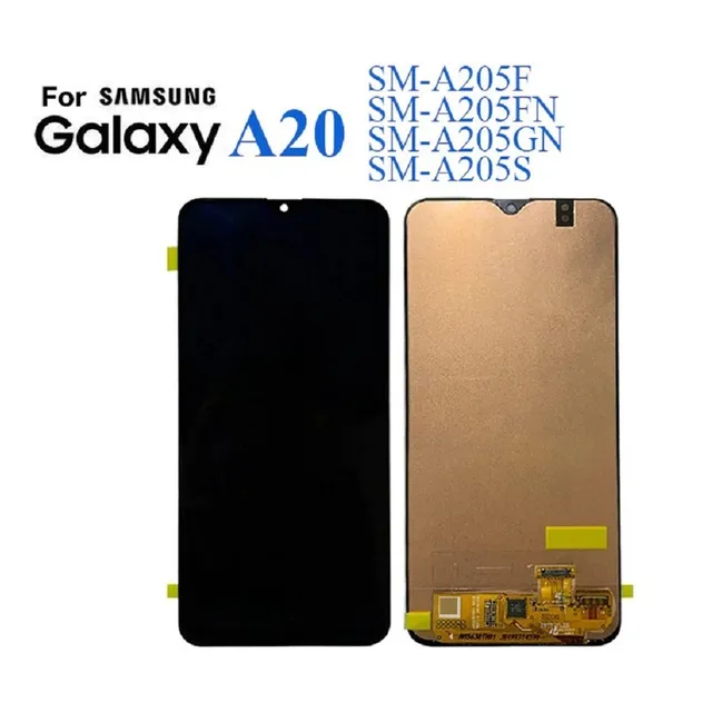 Pantalla Completa Samsung A205 Galaxy A20 Marco Oled Nueva