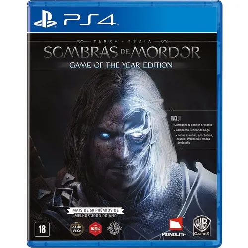 Jogo Sombras De Mordor Game Of The Year Edition Ps4 Físico