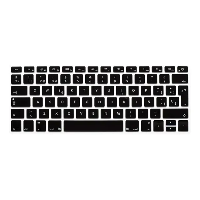 Cubre Teclado Español Silicona - Macbook 12