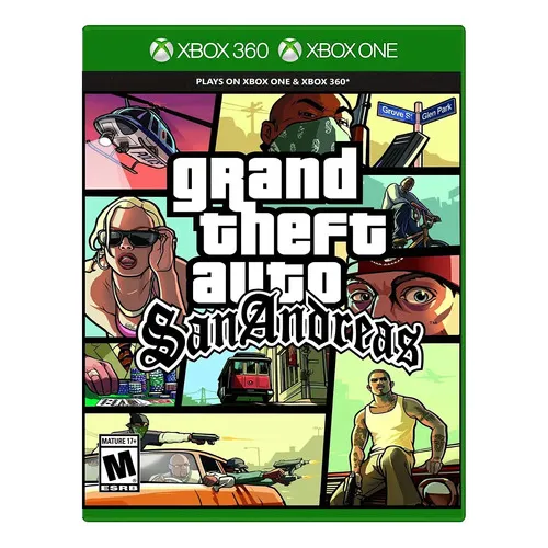 Grand Theft Auto: San Andreas Rockstar Games Xbox One E Xbox 360 Físico