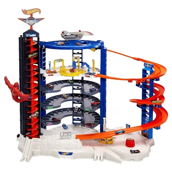 Hot Wheels City Pista De Juguete Ultimate Garage