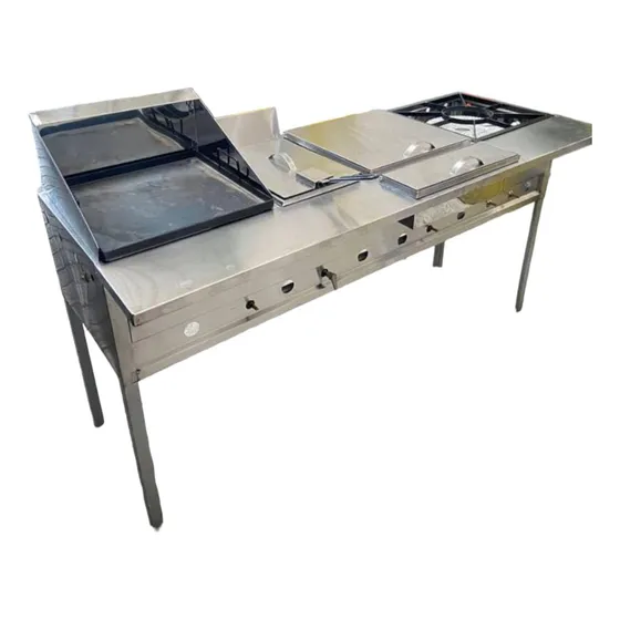 Cocina Funcional Ideal Para Tu Local En Acero Nueva