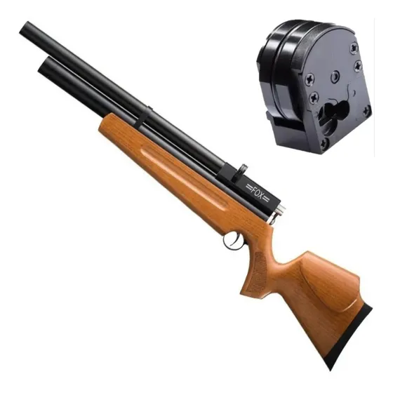 Rifle Pcp Fox M22 Reg Aire Comprimido Supresor + Cargador