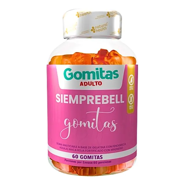 Gomitas Masticables Para Aumentar Y Tonificar Glúteos  Equilibrio Hormonal  Bienestar Femenino  Energía Y Vitalidad Aguaje Fenogreco Maca Roja
