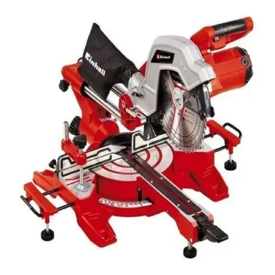 Sierra Ingletadora Deslizante Dual Einhell 1800w  10 Pf