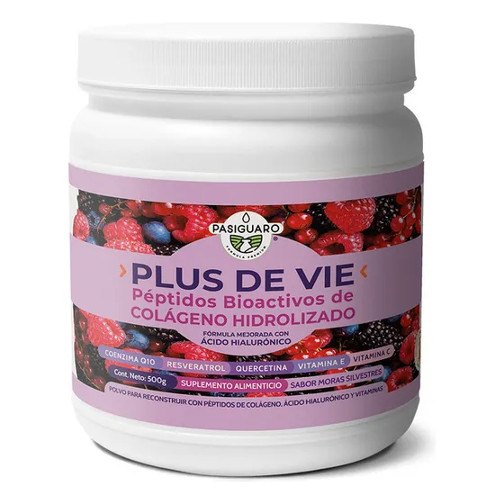 Plus De Vie Moras Silvestres Colágeno Hidrolizado 500 G