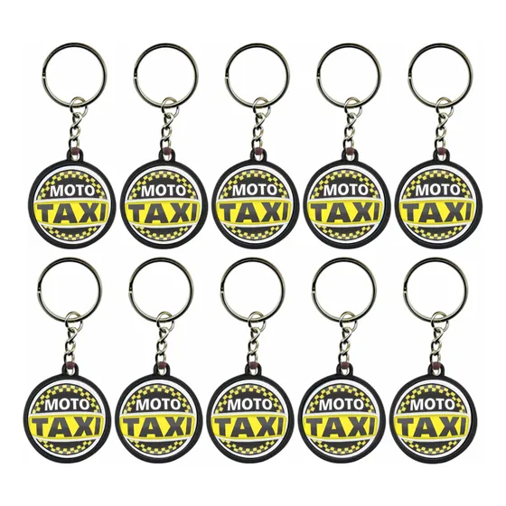 Kit 25 Chaveiros Taxi Transporte Brinde Lembrancinhas