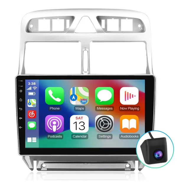 Cc-j Estéreo 4+64g 4k Para Peugeot 307 2002-2013 Wifi6