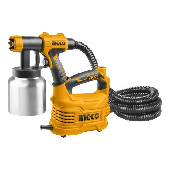 Pistola Para Pintar 550w Vaso De Aluminio 800ml Ingco