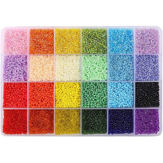 24000 Cuentas De Pulsera De Cristal Para Hacer Joyas 24000 Cuentas De Pulsera De Cristal Para Hacer Joyas