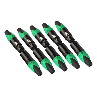. 5 Pares Conector De Cable De 3 Clavijas Xlr Macho Y Hembra . 5 Pares Conector De Cable De 3 Clavijas Xlr Macho Y Hembra