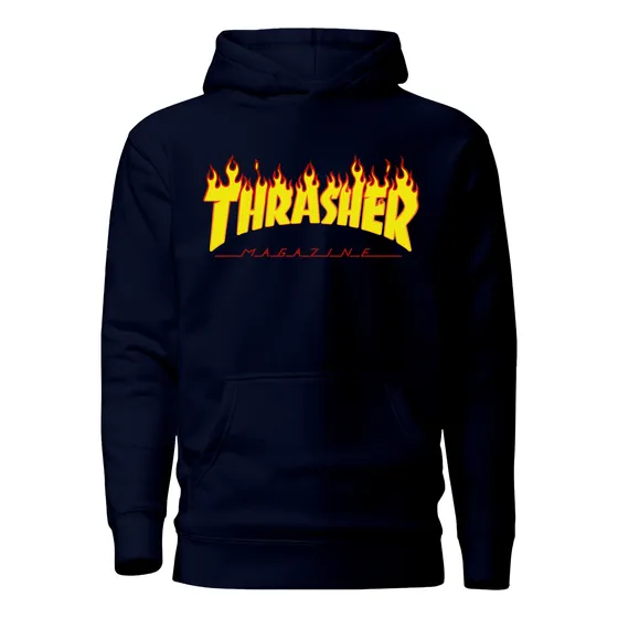 Poleron Estampado Thrasher 100% Algodón, 
