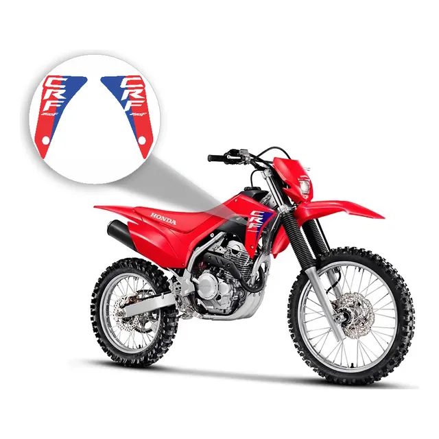 Adesivo Aleta Aba Tanque Mod Original Crf 250f Gráfico Full