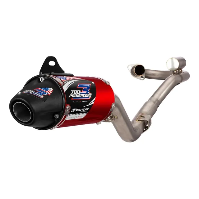 Escape Powercore 3 Moto Tornado 250 Completo Curva Y Tacho