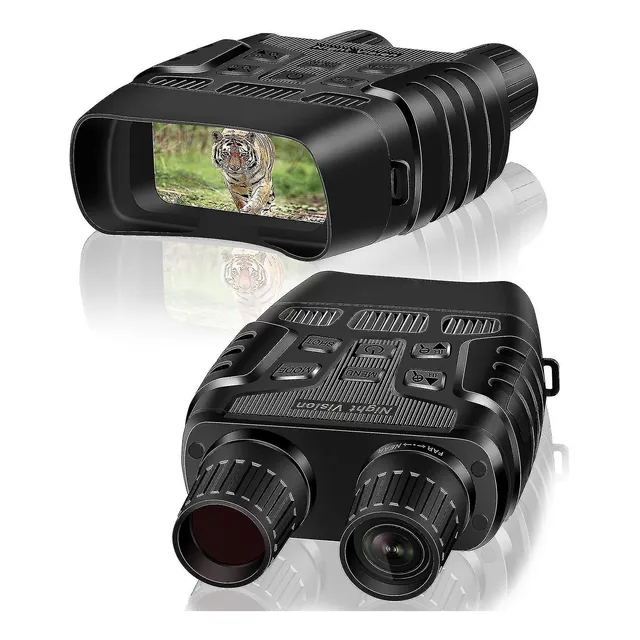 Cámara Binoculares Digital Visión Nocturna Caza Vigilancia
