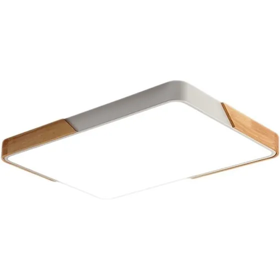 Plafon Led De Techo Rectangular Panel Luminaria Lampara Lcm
