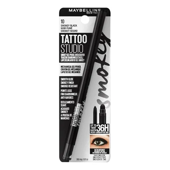 Delineador De Ojos Maybelline Tattoo Kajal St Smokey Black