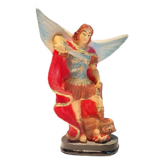 Imagem São Miguel Arcanjo Escultura Estatua Santo Católico Imagem São Miguel Arcanjo Escultura Estatua Santo Católico