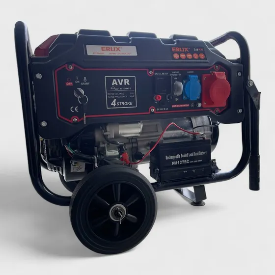 Generador Eléctrico A Gasolina Motor 4 Tiempos De 3500w