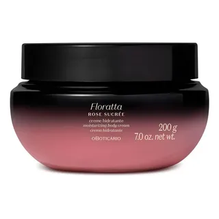 Boticário Creme Hidratante Floratta Rose Sucrée 200g O Boticário Floral