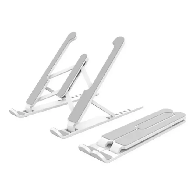 Base Soporte Portátil - Laptop Plegable Color Blanco