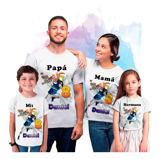 Franela De Naruto, Camisa Niño