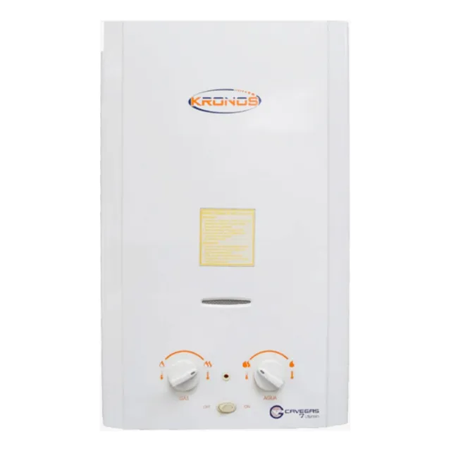 Calentador Kronos 7 Ltrs Gas/min Licuado