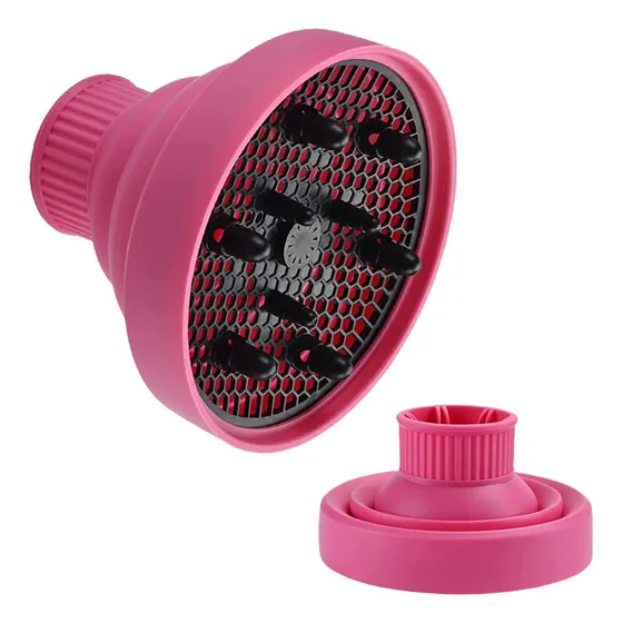 Difusor Para Secador De Cabello De Silicona Plegable 