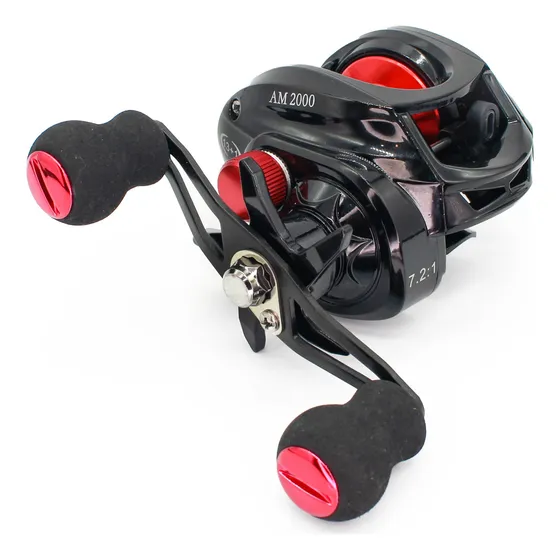 Reel Baitcasting Snake Am 2000 + Multi + Señuelo De Regalo !