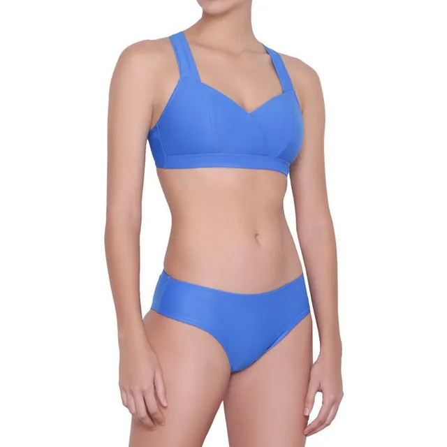 Bikini Top Cruzado Unicolor