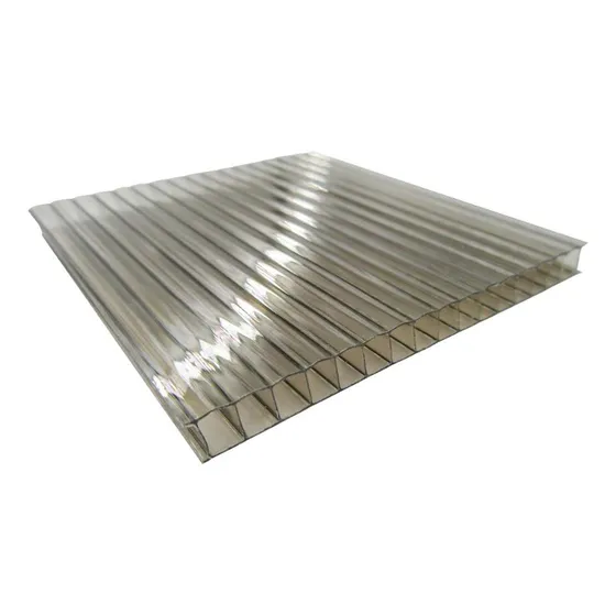 Policarbonato Alveolar 6mm 2 Caras Uv Bronce 2,1x5,8mts Dvp