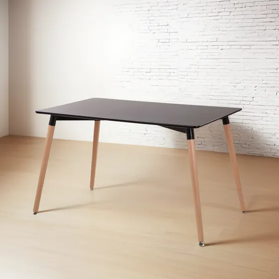 Mesa Comedor Eames Rectangular 120x80 Calidad Premium