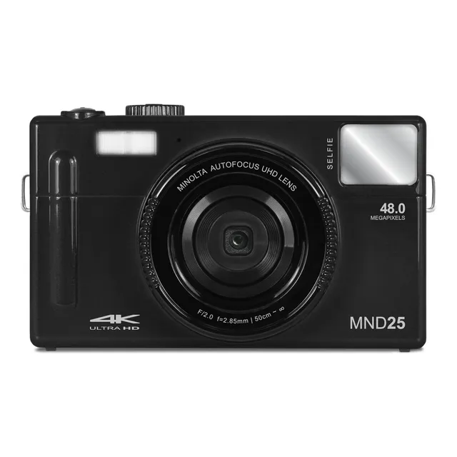 Cámara Minolta Mnd25 De 48 Mp Con Enfoque Automático 4k Ultr