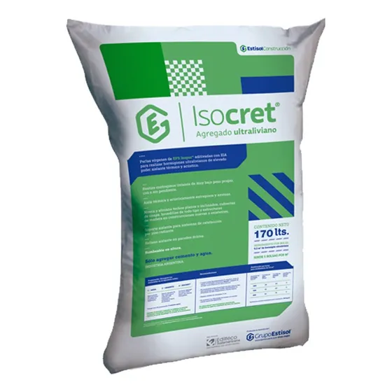Perlitas De Telgopor Isocret Contrapiso Liviano X 170 Lts